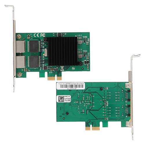 eTukuri - Products | Hopcd SE-LGI575A-2BT PCIe x1 Dual Port Gigabit ...