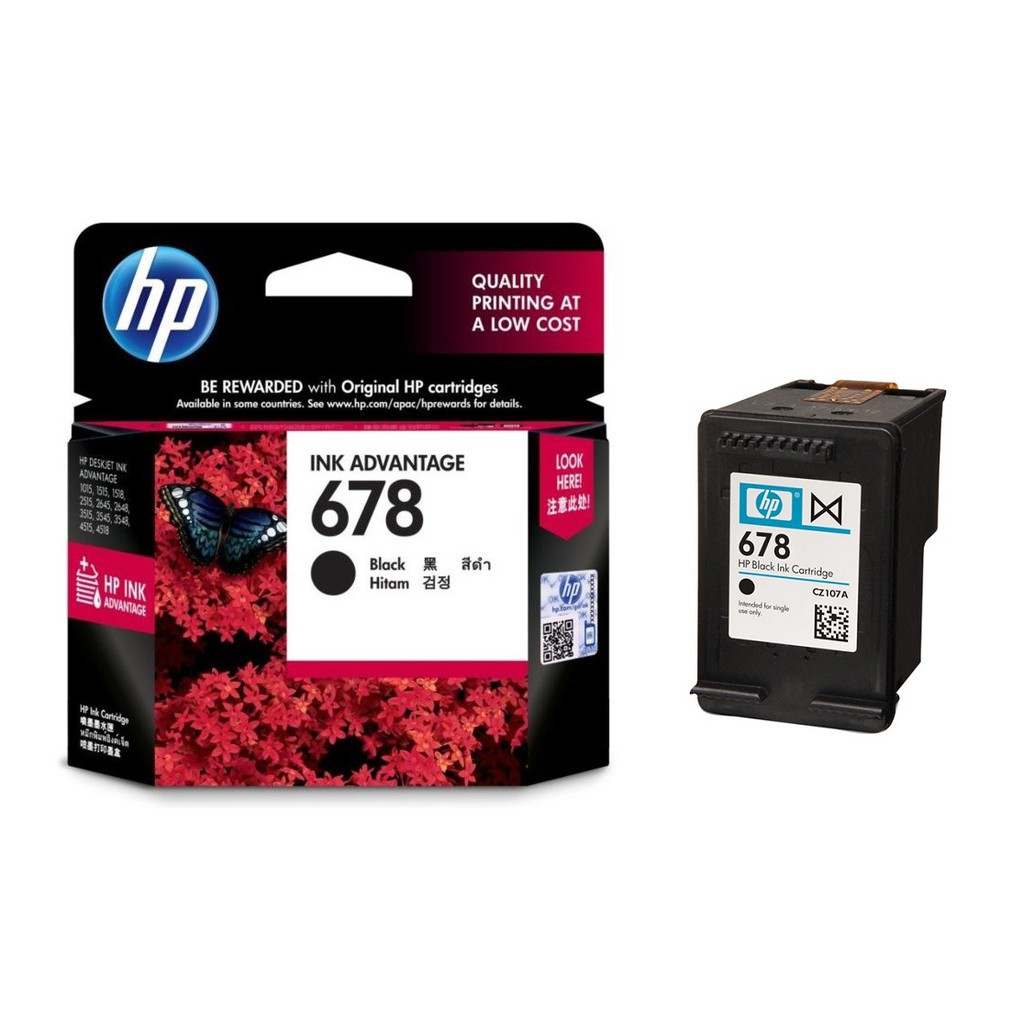 eTukuri Products HP 678 Black Original Ink Advantage Cartridge