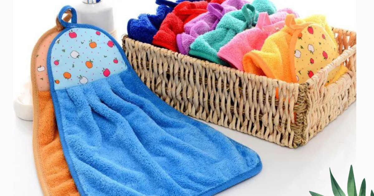 eTukuri Products Soft Hanging Hand Towel