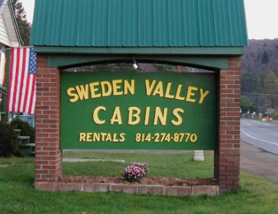 Sweden Valley Hotel &amp; Cabins Logo
