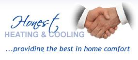 Honest Heating &amp; Cooling Logo