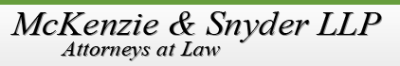 McKenzie &amp; Snyder Attorneys at Law Logo