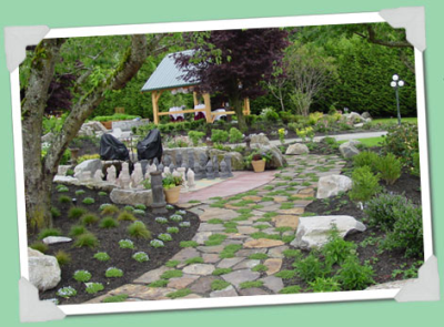 Ken Nesland's Landscaping Logo