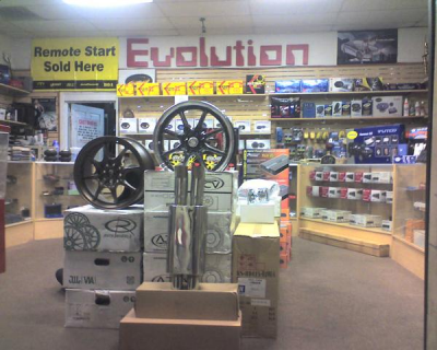 Evolution Motorsport &amp; Auto Sound Logo