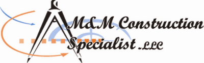 M&amp;M Construction Specialist Logo