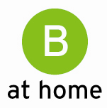 B at home redesign Logo