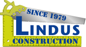 Lindus Construction/Midwest LeafGuard Logo