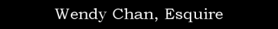 Wendy Chan, Attorney at Law Logo
