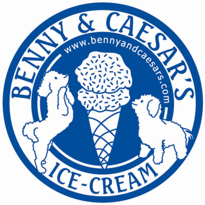 Benny &amp; Caesar's Ice Cream Logo
