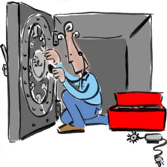 Day &amp; Night Key Services Logo