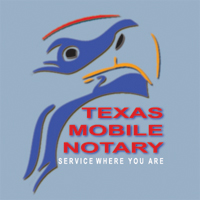 Texas Mobile Notary &amp; Courier Service Logo