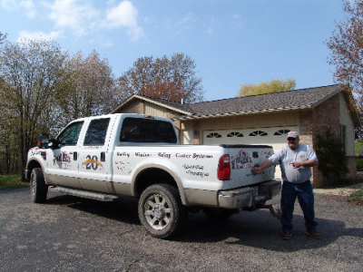 Big Ike's Roofing Co Logo