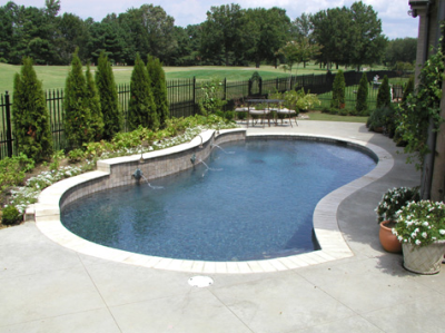 Dominguez Pool Plastering Logo