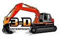 3-D Construction Enterprises Logo