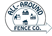 All Around Fence Company Logo