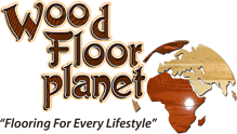 Wood Floor Planet Logo