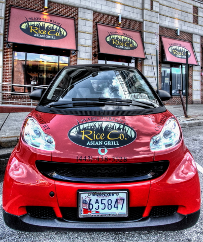 Manchurian rice co Logo