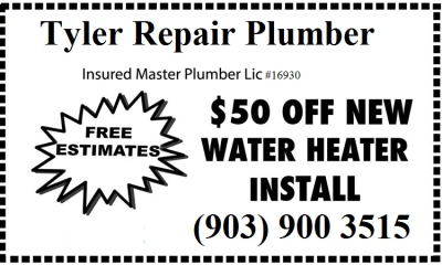Tyler Repair Plumber Logo
