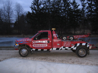 Schumann's Roadside and Towing Logo