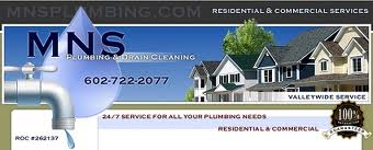 MNS Plumbing Logo