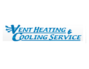 Vent Heating &amp; Cooling Service Logo