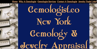 Gemologist.co Jewelry Appraisals Logo
