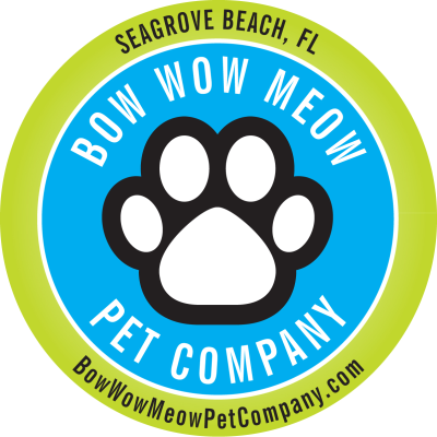 Bow Wow Meow Pet Company Logo