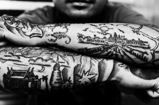 Boise 208 Tattoo &amp; Piercing Lounge Logo