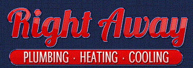 Right Away Plumbing &amp; Heating Cooling Logo