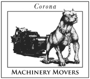 Corona Machinery Movers Logo