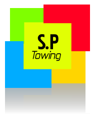 S.P Towing. Logo