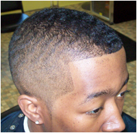 Fades &amp; Arches Barber Shop Logo