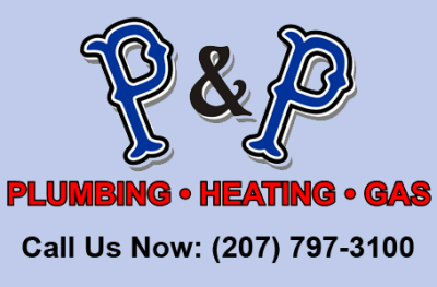 P&amp;P Plumbing Heating Gas Logo
