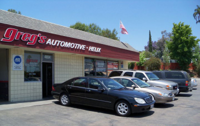 Greg's Automotive Helix Logo