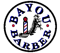 Bayou Barber Shop Logo