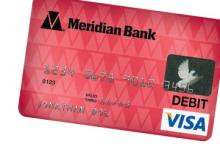 Meridian Bank in Glendale Logo