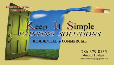K.I.S. Painting Solutions Logo