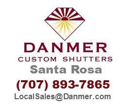 Danmer Custom Shutters Santa Rosa Logo
