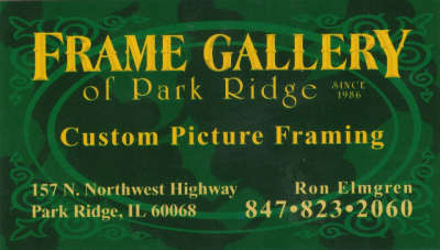 Frame Gallery of Park Ridge Logo