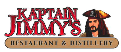Kaptain Jimmy's Restaurant &amp; Distillery Logo