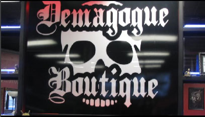 Demagogue Boutique Tattoo and Body Piercing Logo