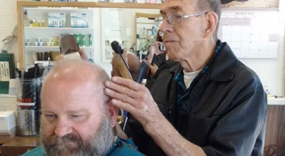 Jake's Barber Shop Logo