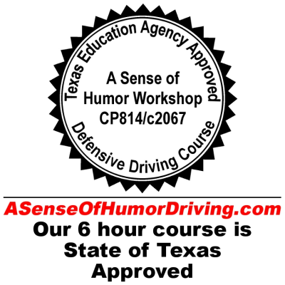A Sense Of Humor Defensive Driving Logo