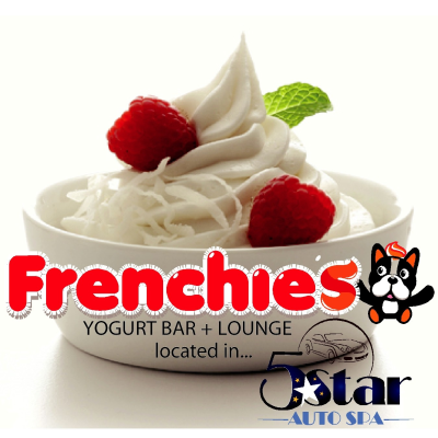 Frenchies Frozen Yogurt Lounge Logo