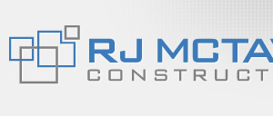 RJ McTAVISH Construction Co. Logo