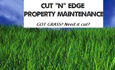 Cut N Edge Property Maintenance Logo