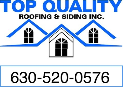 Top Quality Roofing &amp;Siding Logo