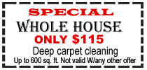 Carpet Care, Tile and Grout Cleaning, AC Repair Cypress Logo