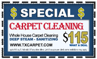 15 yrs experienced in Carpet &amp; Air Duct Cleaning Logo