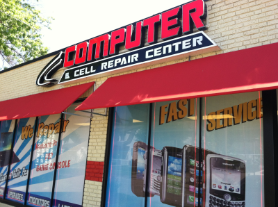 Computer &amp; Cell Repair Center Logo